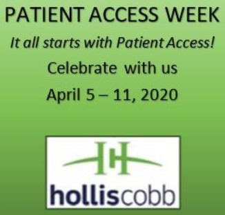 HOLLIS COBB GEARING UP TO RECOGNIZE CLIENTS DURING PATIENT ACCESS WEEK